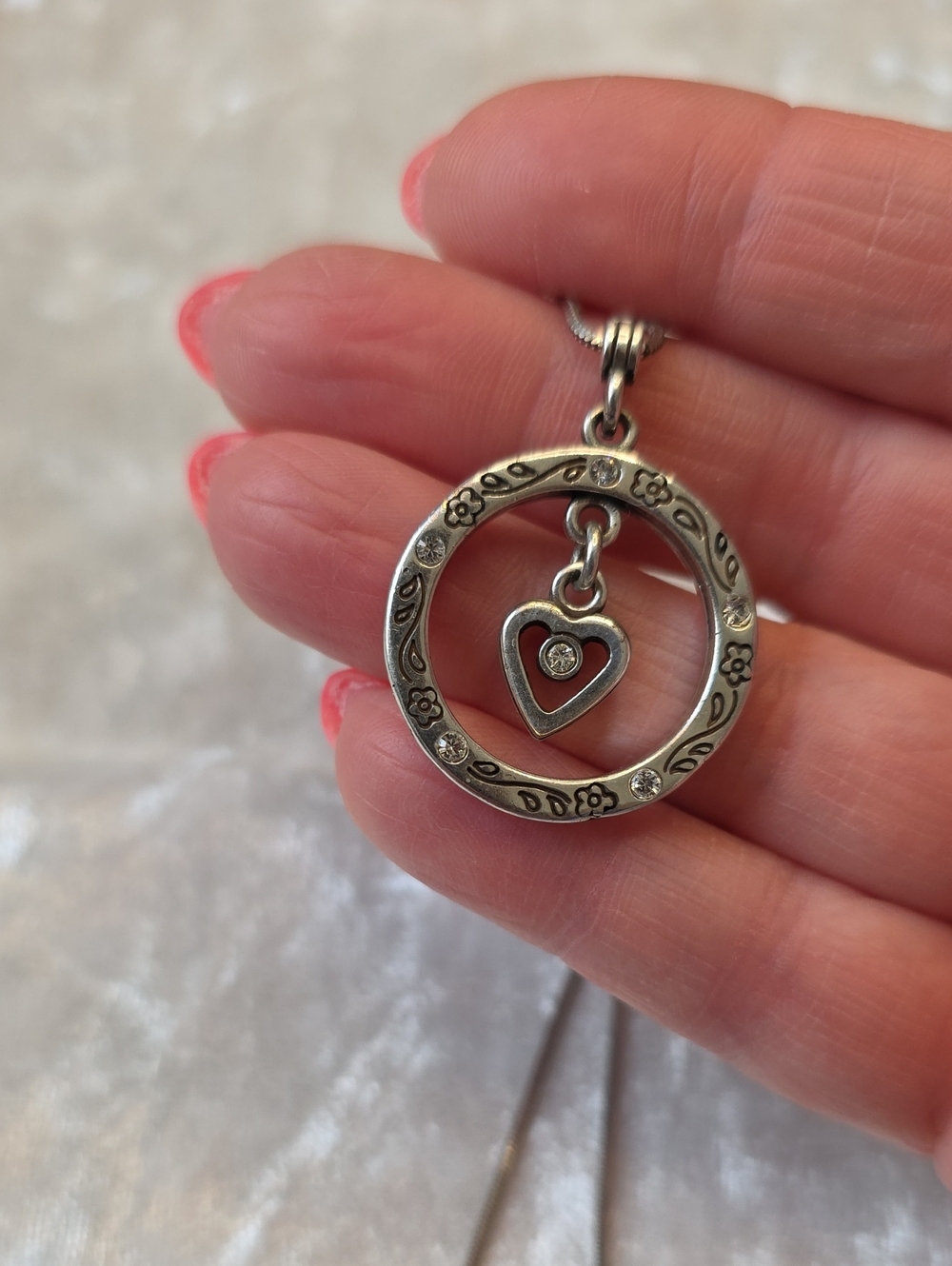 Brighton Circle Of Life Reversible Necklace - Picture 10 of 10